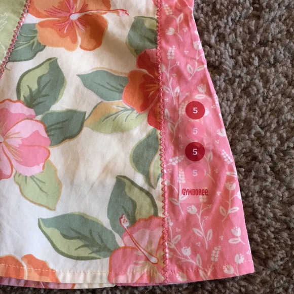 Vintage NWTs Gymboree Aloha Wahine skort Sz 5 - Picture 2 of 11